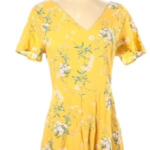 Old Navy V Neck Midi Dress